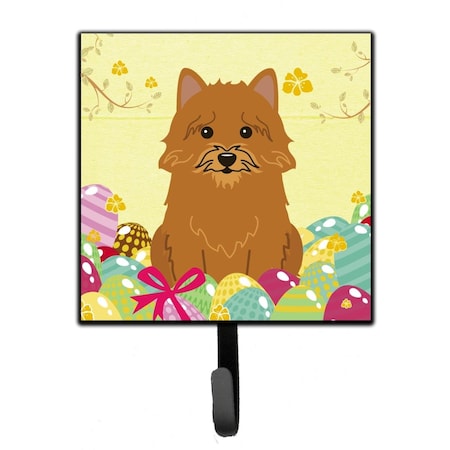 Jensendistributionservices Easter Eggs Norwich Terrier Leash or Key Holder MI1712423